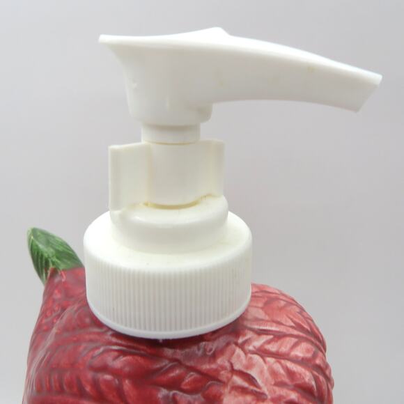 BICO Snowman Soap Dispenser with Sponge Holder Christmas Ceramic Kitchen Decor - Picture 9 of 13